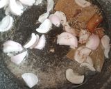 A picture of step 2 of Pudina rice.