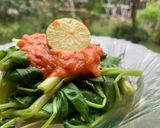 Foto langkah ke 5 dari resep Plecing Kangkung.