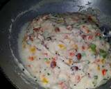 Upma flower रेसिपी चरण 4 फोटो