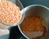 Foto del paso 2 de la receta: Hamburguesas de lentejas rojas y arroz