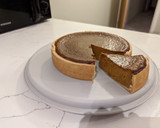 A picture of step 22 of Red kuri squash pie made from homemade puree.
