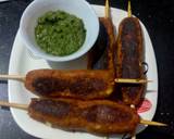 Rice sheekh kabab रेसिपी चरण 4 फोटो