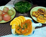 A picture of step 5 of Colorful Homemade Rice Meal.