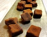 A picture of step 7 of Ganache chocolate with tofu.