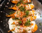 A picture of step 7 of Palak chaat.