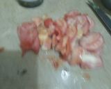 A picture of step 2 of White Karahi Gosht😃😃.