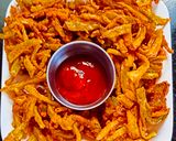 A picture of step 8 of Chow chow crispy fritter.