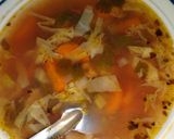 A picture of step 22 of Seafood Soup (Sopa Marinera).