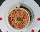 A picture of step 8 of Peri Peri noodles.