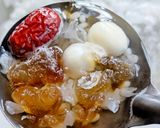 Foto langkah ke 1 dari resep Peach Gum Dessert.