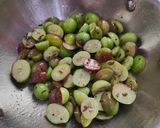 झटपट स्वादिष्ट करौंदा मिर्ची रेसिपी चरण 3 फोटो