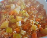 Foto del paso 6 de la receta: Guisito para el frío, con vegetales y arroz... #masconmenos