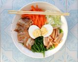 รูปขั้นตอนการทำที่ 5 ของ บะหมี่เกาหลี บิบิมบับ (อย่างง่าย)