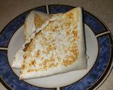 A picture of step 7 of Crunch wrap.
