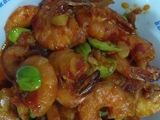 Udang Marinasi Sambal Pete