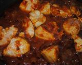 A picture of step 7 of Tabrizi advieh polow (pilaf).
