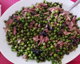 Foto del paso 4 de la receta: Guisantes con lacón y más