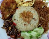 Foto langkah ke 4 dari resep Nasi liwet ikan teri.