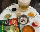 A picture of step 3 of Lasoda (Gunda) Aachar.