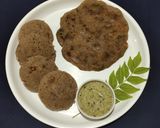A picture of step 4 of Veg Ragi idli and uttapam.