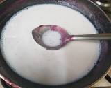 Milky tasty purple pudding recipe step 2 photo