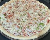 A picture of step 7 of Pizza 🍕(without oven).