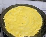 A picture of step 3 of Sweet Hing & Ajma Besan Pudla.