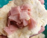 Foto del paso 4 de la receta: Scones de queso rellenos de jamón