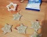 Diós csillagos linzer recept fázis 4 fotója