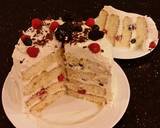 Fresh Berrie Cream Layer Cake recipe step 33 photo