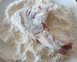 Rosemary and garlic breaded fried lamb recipe step 2 photo