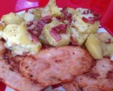 Foto del paso 2 de la receta: Patatas gratinadas con queso y bacon