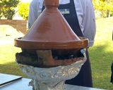 A picture of step 2 of Kefta Mkaouara – Moroccan lamb and egg tagine.