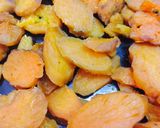 Hình bước làm 3 của món Khoai deo (gieo) ngày xưa