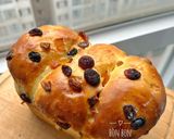 Hình bước làm 5 của món Bánh Mì Trái Cây Sấy (Dried fruit bread)