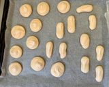 Une image de l'étape 20 de Bûches de Noël aux champignons meringués.