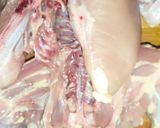 A picture of step 1 of Deep Fry Patakha Chicken.