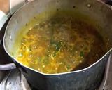A picture of step 7 of Okra Soup.