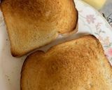 A picture of step 2 of Butter Honey Toast.
