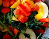 A picture of step 2 of My Cabbage, Potato & Sweet Peppers Soup.