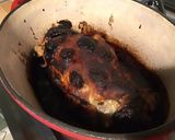 Une image de l'étape 7 de Gigot de chevreau confit au pruneaux et curry.