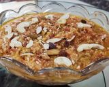 A picture of step 11 of Gajar Ka Halwa with instant mava.