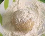 A picture of step 3 of Stuffed yam balls.
