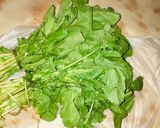 A picture of step 1 of Watercress salad.