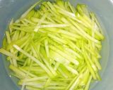 Foto langkah ke 1 dari resep Tumis Labu Siam Tempe.