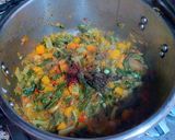 Foto del paso 7 de la receta: Garbanzos con verduras frescas de temporada y hierbas A Frescas