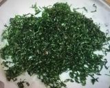 A picture of step 8 of Crispy Spinach.