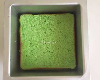 Pandan Cake Cendol Palm Sugar Pudding - Step 4