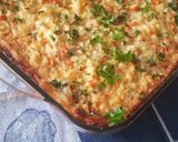 صورة لخطوة 5 من وصفة غراتان القرنبيط بالخضار 🫑🍗🌶🧅🥕
