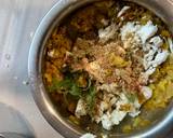 Onion ringsLeftover Aloo sabzi recipe step 1 photo